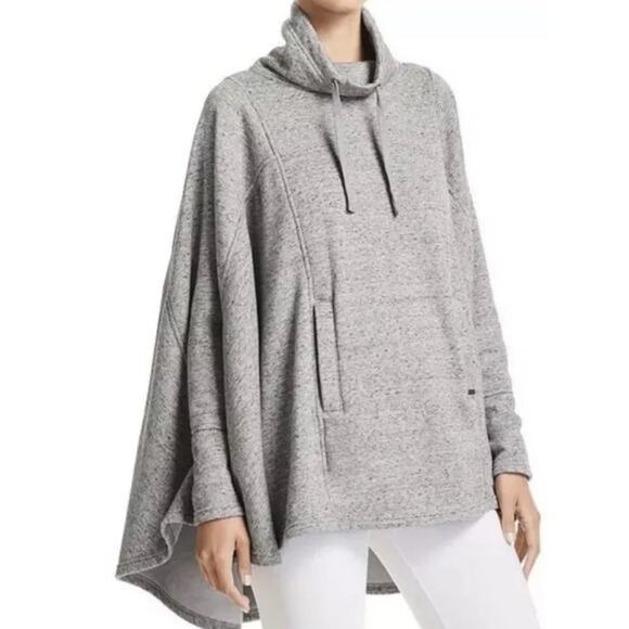 Ugg Gray Picot Poncho Sweater Cape Xs/S - Picture 1 of 10